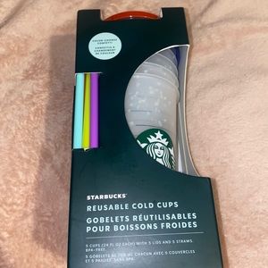 Starbucks confetti color changing cups